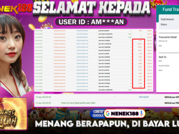 NENEK188 di Game Slot Ways Of The Qilin RP.3.000.000 LUNAS bukti-11