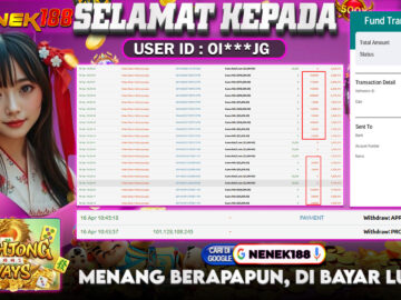 NENEK188 di Game Slot Mahjong Ways RP.5.000.000 LUNAS bukti-14