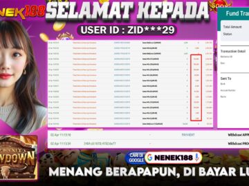 NENEK188 di Game Slot Wild Bounty Showdown RP.2.100.000 LUNAS