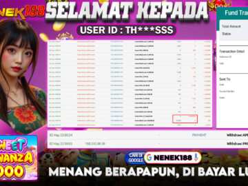 NENEK188 di Game Slot Sweet Bonanza 1000 RP.3.000.000 LUNAS bukti-21
