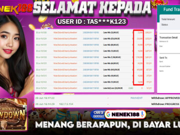 NENEK188 di Game Slot Wild Bounty Showdown RP.7.200.000 LUNAS bukti-46